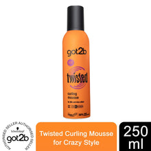 Load image into Gallery viewer, 1pk, 2pk, 3pk or 6pk of 250ml Schwarzkopf got2b Twisted Curling Mousse