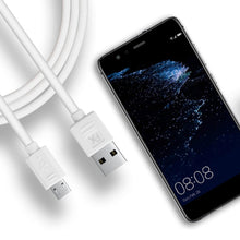 Load image into Gallery viewer, FX Powabud USB Data Cable For Micro USB Devices - White