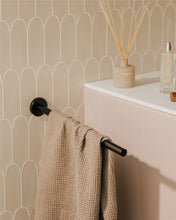 Load image into Gallery viewer, COSMIC Architect Towel Holder | Black | Single Arm | Wall Mounted