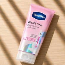 Load image into Gallery viewer, Vaseline Gluta Hya Dewy Radiance Serum Burst Lotion 75ml 6 Pack