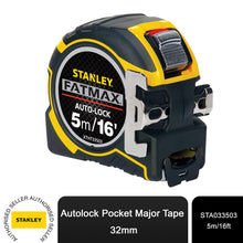 Load image into Gallery viewer, STANLEY PRO AUTOLOCK TAPE 5M/16FT