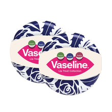 Load image into Gallery viewer, Vaseline Lip Treat Collection Gift Set Tin with Rosy Aloe Original Balm Trio