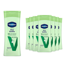 Load image into Gallery viewer, Vaseline Intensive Care Body Lotion Aloe Soothe 48H Moisture 400ml, 8 Pack