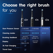 Load image into Gallery viewer, Oral-B iO Series 3 Ultimate Clean Electric Rechargeable Toothbrush, Blush Pink