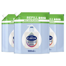 Load image into Gallery viewer, Carex 2 Hour Protection Antibacterial Hand Wash Refills Moisture 1L, 3 Pack
