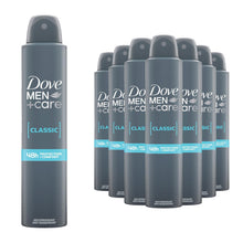 Load image into Gallery viewer, Dove Men+Care Classic Antiperspirant Deo Spray for 48H Protection 200ml, 12 Pack