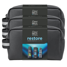 Load image into Gallery viewer, Dove Men+Care Gift Set Restore Clean Comfort Bodywash, Shampoo, Deodorant &amp; Pad