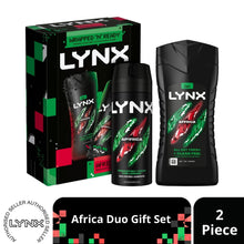 Load image into Gallery viewer, LYNX Africa Duo Gift Set 2 piece, Choose your pack 1,2,3 or 4