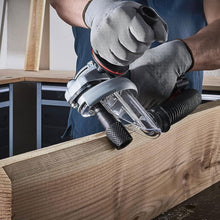 Load image into Gallery viewer, wolfcraft Woodworking Set for Angle Grinders, Low-dust Milling &amp; Modelling, 4Pcs