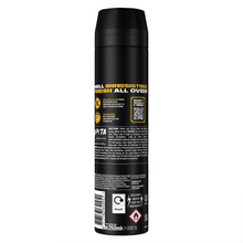 Load image into Gallery viewer, 6 Pack Lynx XXL 48H Fresh Deodorant Body Spray, Gold, 250ml