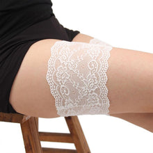 Load image into Gallery viewer, Unisex Elastic Anti-Chafing Thigh Band or Women's Lace Thigh Band with Pocket