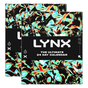 Lynx Advent Calendar 24 Day Grooming Gift Set with Shower Gel Deodorant & Sprays