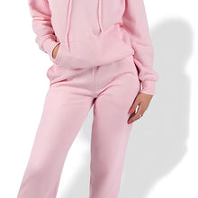 Load image into Gallery viewer, Wellworth Womens Baby Pink Joggers Size XL Soft Cozy Loungewear Bottoms