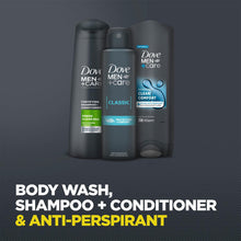 Load image into Gallery viewer, Dove Men+Care Restore Essential Collection 3Pcs Gift Set for Him with Washbag