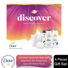 Load image into Gallery viewer, Dove Discover Selection+Beauty Gift Set Nourishing Bodywash, APA &amp; Shea Soap