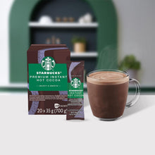 Load image into Gallery viewer, Starbucks Instant Hot Chocolate 20 Sachets 2 Pack Velvety &amp; Rich Chocolate Drink