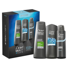 Load image into Gallery viewer, DOVE Dove Men+Care Restore Trio Gift Set 3 piece, Choose your pack 1,2,3 or 4