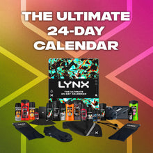 Load image into Gallery viewer, Lynx Advent Calendar 24 Day Grooming Gift Set with Shower Gel Deodorant &amp; Sprays