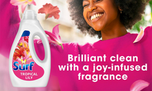 Load image into Gallery viewer, Surf Laundry Washing Liquid Detergent Tropical Lily 945ml, 105 Washes
