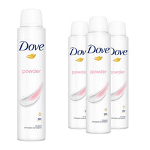 Load image into Gallery viewer, Dove Powder Anti-Perspirant with 48H Sweat Protection Deo for Women 200ml, 3pk