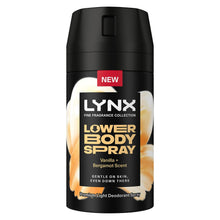 Load image into Gallery viewer, Lynx Lower Body Spray Bundle Coconut Sandal |Pear Cedar |Vanilla Bergamot 100ml