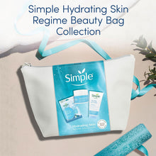 Load image into Gallery viewer, Simple Hydrating Skin Regime Gift Set - Sheet Mask, Facial Gel Wash &amp; Quench Cream