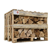 Load image into Gallery viewer, Ecoblaze Kiln Dried Birch Hardwood Firewood Logs 1m³ Crate for Wood Burner &amp; BBQ