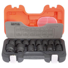 Load image into Gallery viewer, BAHCO D/S14 IMPACT SOCKET SET 1/2SQDR 14PC