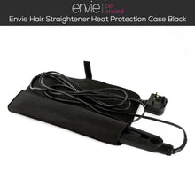 Load image into Gallery viewer, Envie Hair Straightener Heat Protection Case for Flat Iron Foldable Design Black