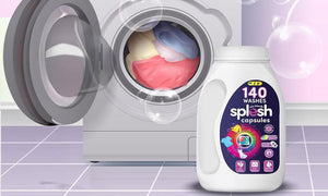 Splesh 24 Toilet Rolls + 3in1 Laundry Caps 140W + CIF Spray