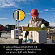 Load image into Gallery viewer, STABILA 96-2-180 LEVEL 3 VIAL 180CM 72IN 15230