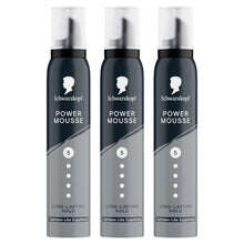 Load image into Gallery viewer, Schwarzkopf Styling Mousse 200ml – Curl HL3, Volume HL4, Power HL5 UK