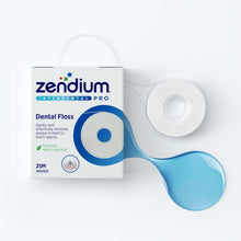 Load image into Gallery viewer, Zendium Dental Floss with Natural Mint Flavour Gentally Removes Plaque, 25M