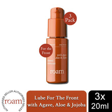 Load image into Gallery viewer, Roam Front Lubricant Vegan &amp; Water Based for Sensitive Skin 20ml, 3 Pack
