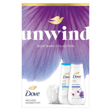 Load image into Gallery viewer, Dove Unwind Duo Advance Gift Set with Exfoliating &amp; Anti Stress Bodywash
