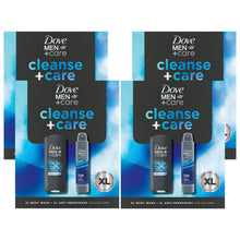 Load image into Gallery viewer, Dove Men+Care Gift Set Cleanse+Care XL Duo - Bodywash 400ml &amp; Spray 200ml