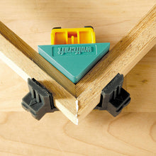 Load image into Gallery viewer, Wolfcraft Project Set for Right-Angle Clamping 4x ES 22 Corner Clamp, 10-22 mm