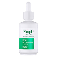 Load image into Gallery viewer, Simple Repair+ Serum Pro-Ceramide Omega 11% Barrier Repair Care 30ml, 3 Pack