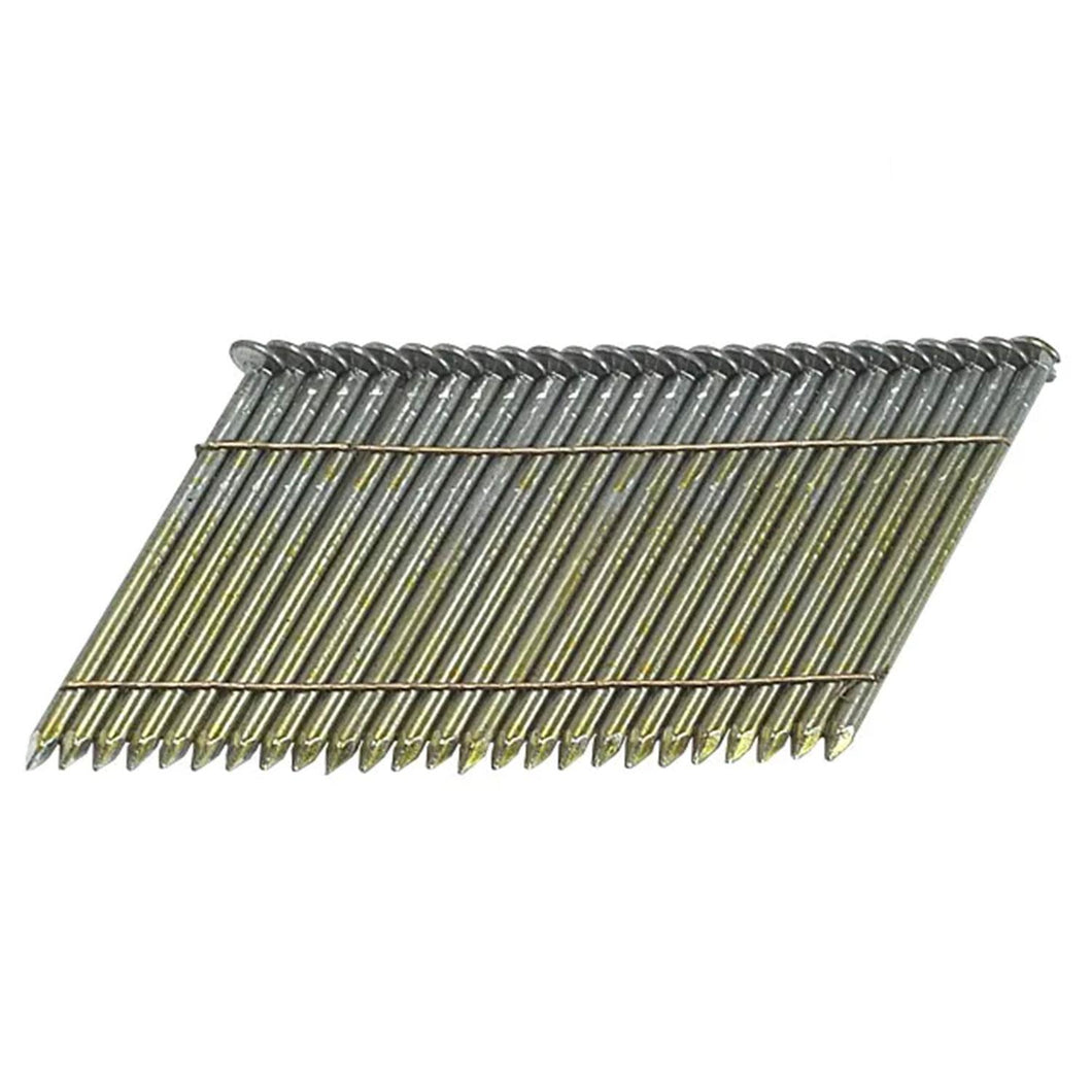 28° Bright Smooth Shank Stick Nails 3.1 x 90mm (Pack 2000)