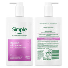 Load image into Gallery viewer, Simple Facial Cleanser Purify, Repair, Hydrate, Age Resist, Smooth+ Gel, 240ml