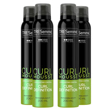 Load image into Gallery viewer, TRESemme Curl Definition Hair Mousse with Long Lasting Control, 4x of 200ml
