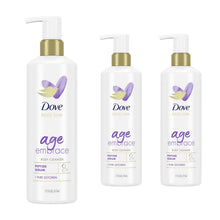 Load image into Gallery viewer, Dove Body Love Age Embrace Body Cleanser with Peptide Serum &amp; Glycerin, 3x517ml