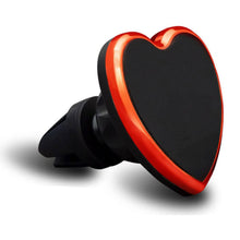 Load image into Gallery viewer, 2xAquarius Universal Magnetic Heart Shaped Phone Car Mount with Firm Grip, Red