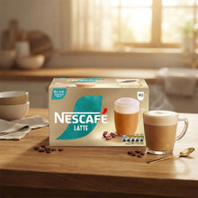 Load image into Gallery viewer, Nescafe Gold Latte Low Sugar Instant Coffee Sachets 40 Sachets, Pack of 2