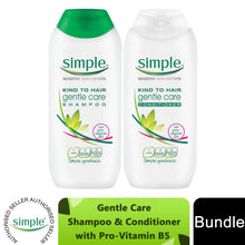 Load image into Gallery viewer, Simple Kind to Hair Shampoo &amp; Conditioner Bundle 200ml