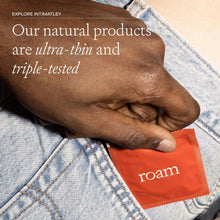 Load image into Gallery viewer, Roam Light Brown Regular Fit Condom for Safer Sex &amp; Contraception, 36 Pack