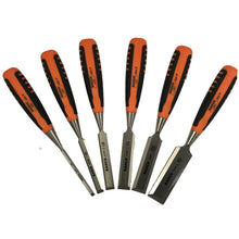 Load image into Gallery viewer, BAHCO 424P-S6-ROLL B/E CHISEL SET (6)IN ROLL