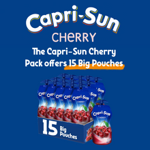 Load image into Gallery viewer, Capri Sun Cherry Juice with Vitamins &amp; Antioxidants - No Preservatives, 15x330ml