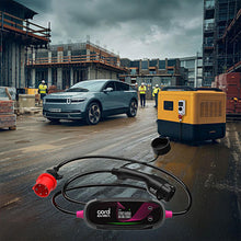 Load image into Gallery viewer, Cord EVIRA Professional 10m Portable EV Charger 2.3kW to 22kW w/ UK adaptor kit