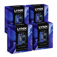 Load image into Gallery viewer, LYNX Fine Fragrance Blue Lavender Gift Set 2 piece, Choose Your Pack Size 1,2,3 or 4